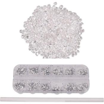 Kit de Gemas Acrílicas 3000 Piezas