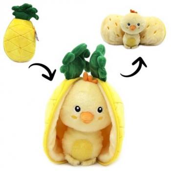 Déglingos Peluche Flipetz Poussin Ananas