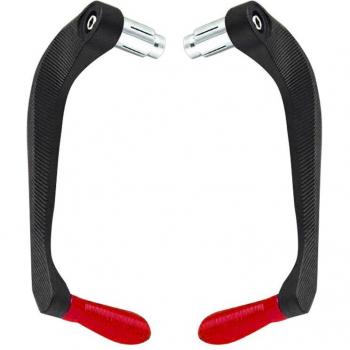 CNC Red Handguard for Motorcycle Brake Clutch Lever