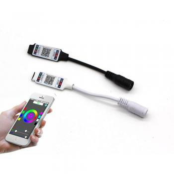 Bluetooth RGB LED Strip Controller with Music Sync & Timer for 3528 5050