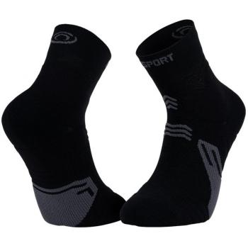 Socquette Trek Gr Mid BV Sport - Polyamide Noir