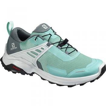 SALOMON Chaussures X Raise, Randonnée Femme, Multicolore (Meadowbrook/Temps orageux/Matin Glacial), 42 2/3 EU
