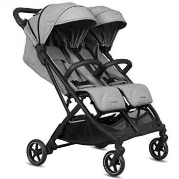 Silla de paseo gemelar TOUR TWIN gris Casualplay
