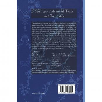 Robyt, John F.: Essentials of Carbohydrate Chemistry