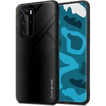 Cadorabo Cover Protettiva TPU e Vetro per Huawei P40 Pro