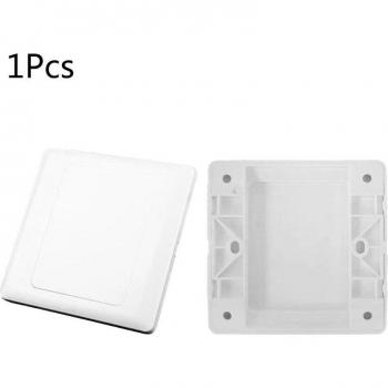 Panel de cubierta blanca para interruptor 86x86mm