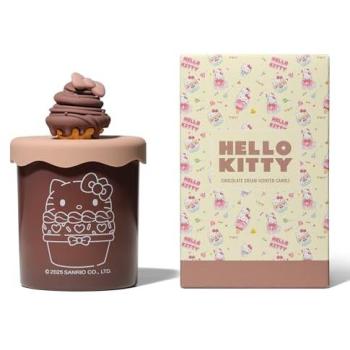 Kitty Cocoa Glow Candle with Silicone Cap – Medium, Brown