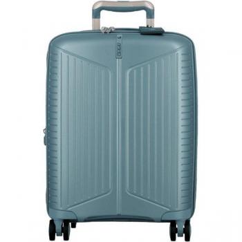 Jump Koffer Evae Kabinentrolley 55 cm Blau – 4 Rollen, Dehnfalte, 37 l