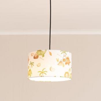 Toro Childrens Nursery Drum Ceiling Floor Light Lamp Shade & 10w LED
