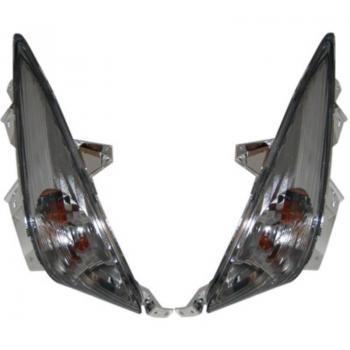 Clignotant One pour scooter Yamaha 500 Tmax 2008-2011 chromé fumé