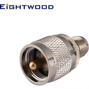 Eightwood 5PCS TNC Female to UHF Male Car Radio Antenna Adapter