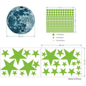 Estrella Lunar 3D en PVC – Kit de 435 piezas