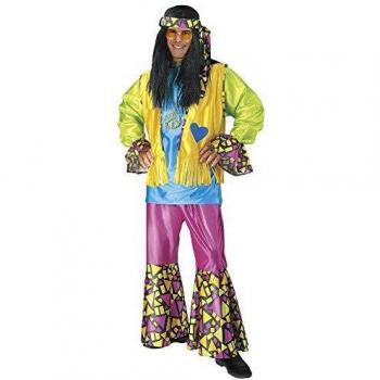Costume Hippie Uomo Tessuto M