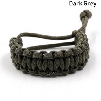 Bracelet d'urgence en paracorde 550 (17cm-25cm)