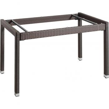Estructura de mesa Metropolitan VEGA 130x80x75 cm color marrón pardo oscuro