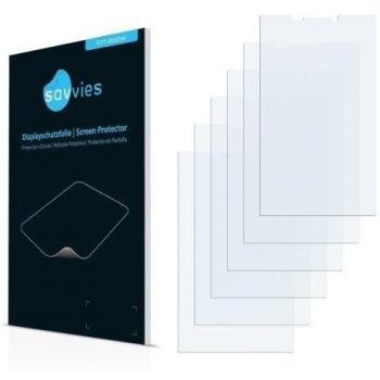 Savvies Protector de Pantalla Cubot C6 (6 Unidades) Ultra Transparente