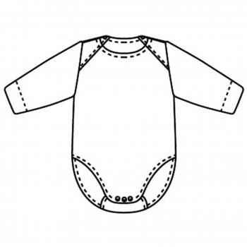 BABIDÚ - Pack de 2 Bodys de bebé cuello americano de manga larga