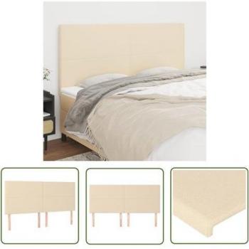 MAISON CHIC The Living Store – Kopf- & Fußenden 4‑teilige Creme‑Kopfteile (100 × 5 × 88 cm)