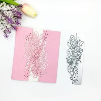 Julyarts Floral Metal Die for Card Making
