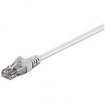 GOOBAY PATCH-C5U 3 WS - 3,0m Cat.5e U/UTP network cable, white