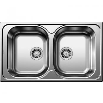 Lavello di cucina 86x50 cm in acciaio inox Blanco Tipo 8