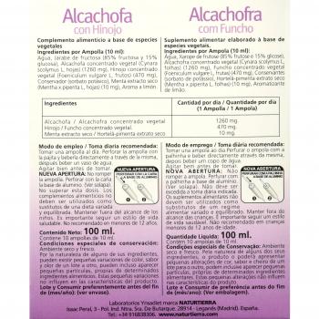 Naturtierra Artičok s Fennelom 10 ampouľ