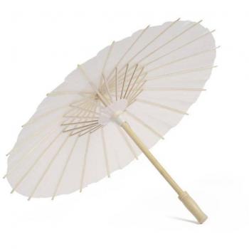 ZHOUBA Parasol de Danse Blanc 30 cm – Accès Décoration
