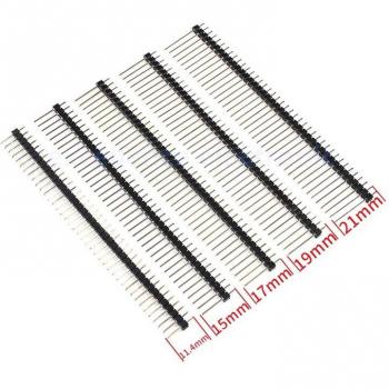 10Stck 2,54mm Männlicher Stift Header 1x40P Abtrennbar für Arduino