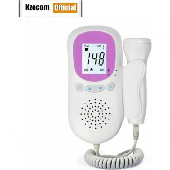 Kzecom LCD-Anzeige Baby Herz Monitor für Schwangere