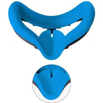 VR Silikon Augenmaske Pad Gesichtshülle Anti-Leckage Hautfreundlich für Oculus Quest 2