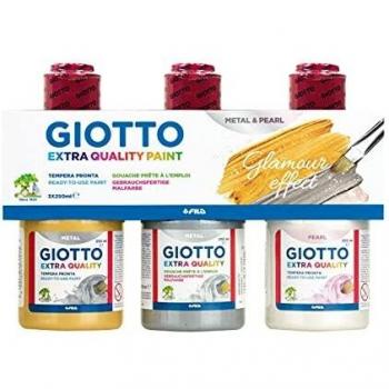 TEMPERA GIOTTO METAL/PERLA 250MLX3PZ