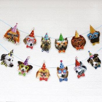 Pet Birthday Party Banner