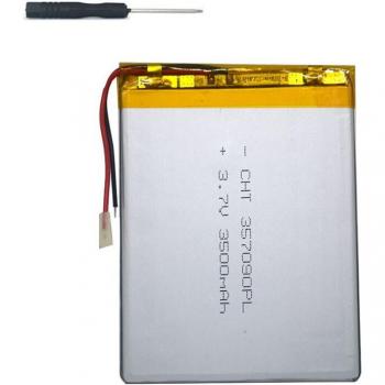 PowerPack 7” Tablet – 3,7 V 3500 mAh Polímero de Litio con Kit de Herramientas (Irbis TZ46/TZ45/TZ70/TZ52/TZ02/TZ50/TZ51)