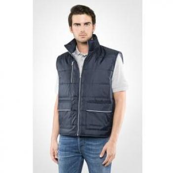 Parka Delta Plus Milton 2 chiusura zip 6 tasche blu XXL