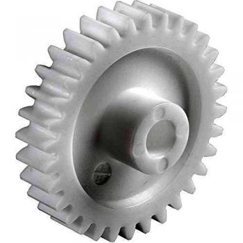 Reely Poliacetale Ingranaggio dentato cilindrico Tipo di modulo: 1.0 Ø foro: 4 mm Numero di denti: 15