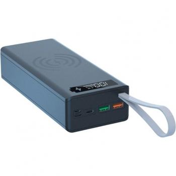Detachable QC3.0 PD LCD Display 16x18650 Power Bank Shell