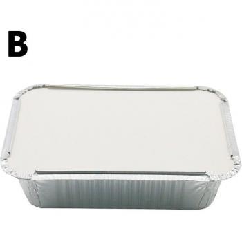 10pcs Aluminum Foil Take-out Containers with Aluminum Lids
