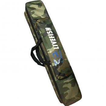 Estuche Protector para Cañas de Pescar en Camuflaje