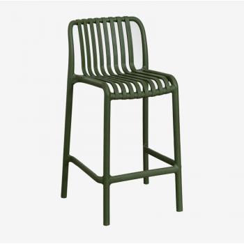 Ensemble de 2 Tabourets Wendell en Polypropylène