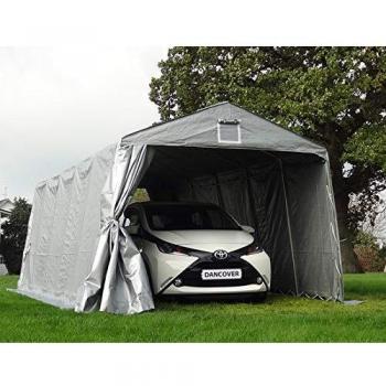 Carpa Garaje DANCOVER 3,3x3,6x2,4 m PE Gris
