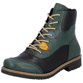Metallic Rieker Multi Zip Boots for Women – EU 37 (UK 4)
