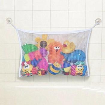 Sac de rangement à ventouses pour salle de bain