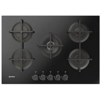 Piano Cottura 5 Zone Nero 72T/BK