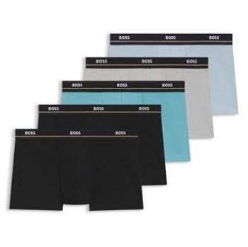 Pack de 5 Bóxers BOSS para Hombre - Algodón Multicolor (S)