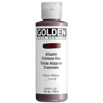 Golden Acrylique Fluid – Cramoisi Alizarin 119 ml