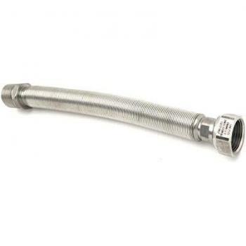 Tuyau inox pour eau et chauffage 300/600 mm 12 1/2x1/2