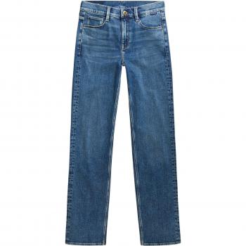 Jeans G-Star Strace Straight Fit Blu Antico Sfumato 27