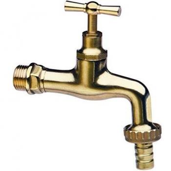 Rubinetto Curvo In Ottone