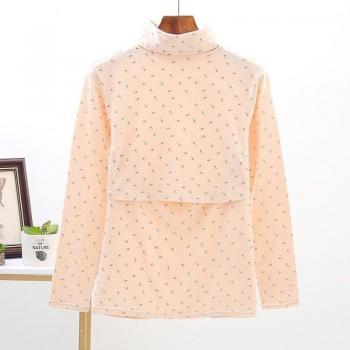 Long Sleeve Plus Size Maternity Sleep Tops