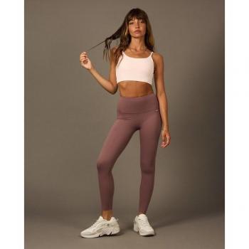 Malla Deportiva Longitud Completa Mujer Violeta